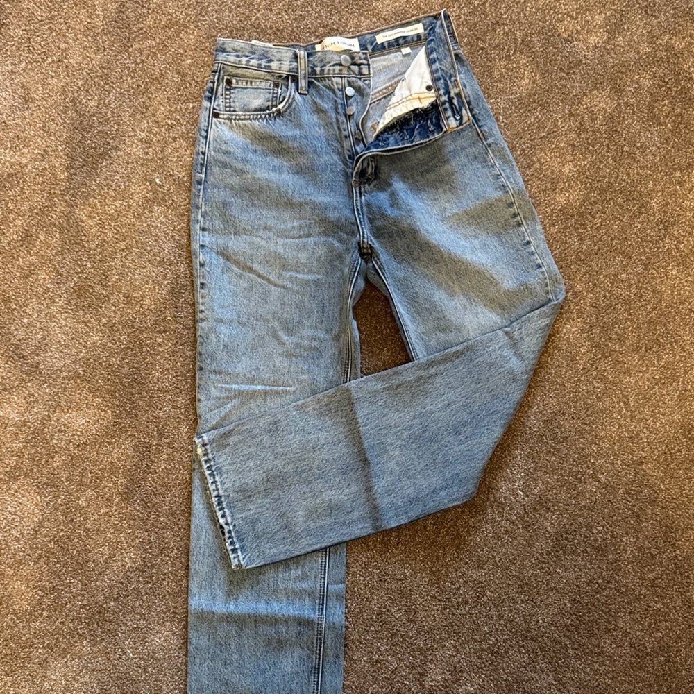 Denim Forum High Rise Classic Blue Jeans
